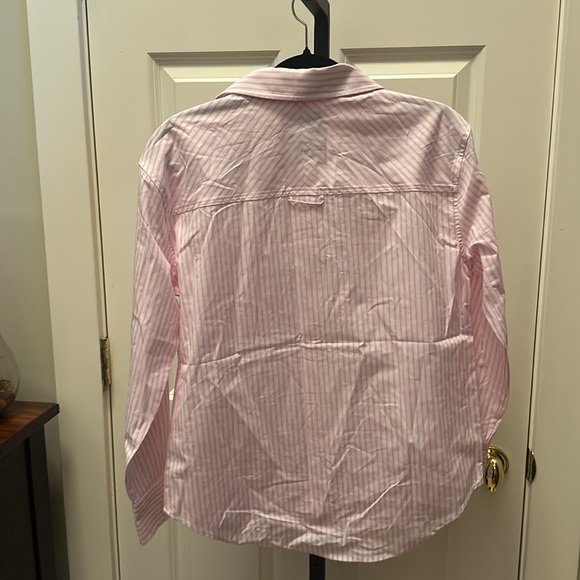 Coco Cabana Bethany Pink Strip Top NEW - Picture 8 of 9